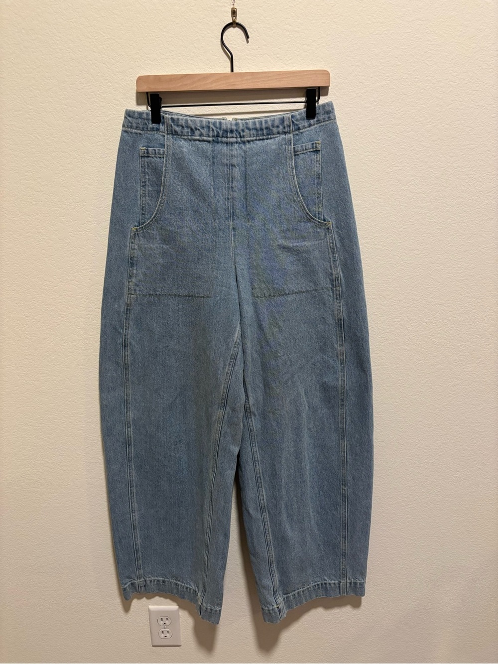 Rachel Comey Tany Pant in Washed Mission Denim.
